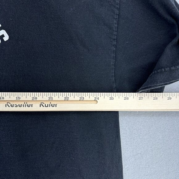 1990 Special Forces De Opresso Liber Black BAGGY Tshirt Mens 3XL VTG Military - Picture 7 of 7